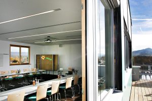 Hotel Ateck Tagungsraum Teckblick mit Terrasse